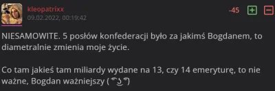 Imperator_Wladek - >Dzisiaj znowu to pokazali jak nie zagłosowali za pozbawieniem imm...