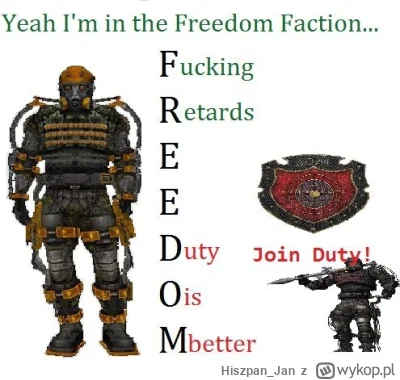 Hiszpan_Jan - #stalker #stalker2 #stalkeranomaly #powinnosc #wolnosc #heheszki