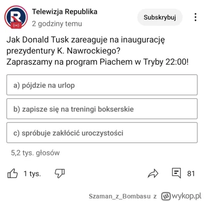 SzamanzBombasu - #polityka