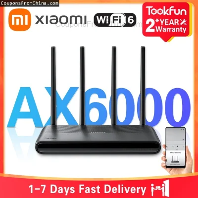 n____S - ❗ Xiaomi AX6000 AloT Router
〽️ Cena: 88.52 USD (dotąd najniższa w historii: ...
