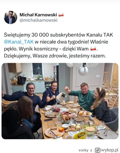 vorky - Jak tak będą świętować każde 10k subskrypcji to przecież w alkoholizm wpadną ...