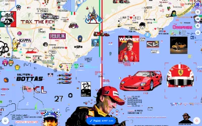 fevo - Jacyś włosi nam zaatakowali biało-czerwoną flagę prowadzącą do Roberta Kubicy ...