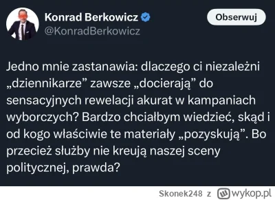 Skonek248 - #polityka berkowicz już prowadzi inną narrację XD jeszcze się okaże, że S...