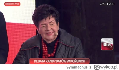 Symmachus - #kanalzero nie mogę z jej mimiki xD i że gada z zamkniętymi oczami xD