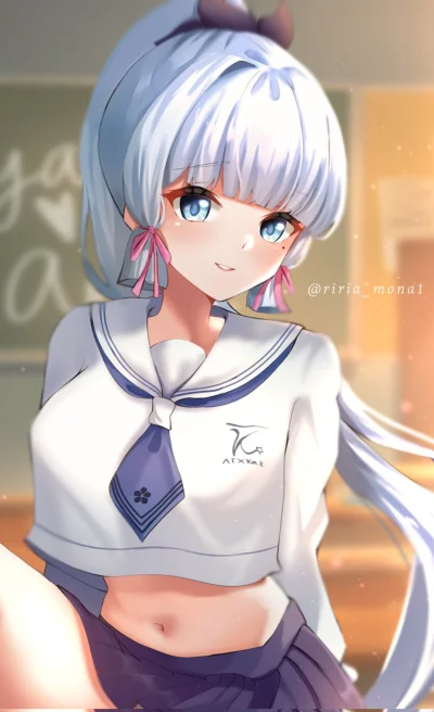 KsyzPhobos - uwu
#bellysupremacy #kamisatoayaka #ayakakamisato #genshinimpact #anime ...