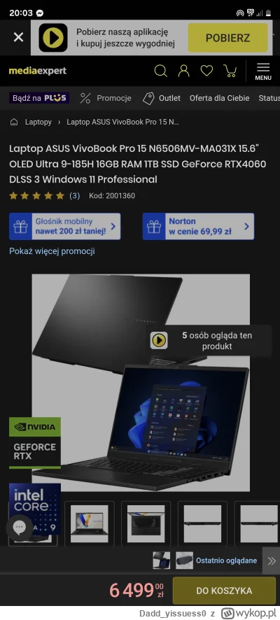 Dadd_yissuess0 - Wysłałem kilkumiesięcznego Asusa na gwarancję, ponieważ przestał się...