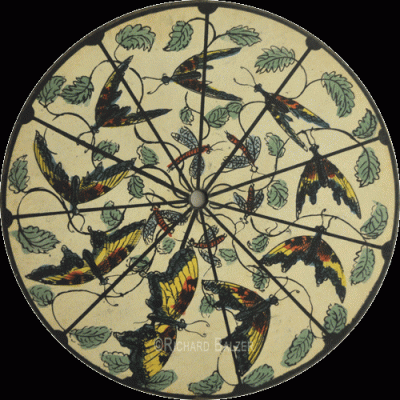 GARN - #sztuka #art #animacja #gif Phenakistoscope Disk - France - c.1835