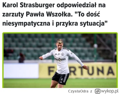 CzystaOdra - Karol Strasburger zaprzecza Wszołkowi, który nie odpowiedział na żadne z...