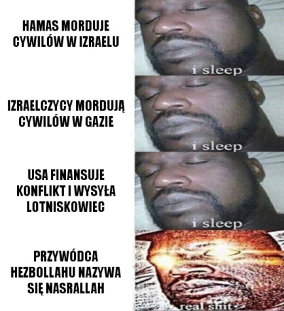 Zblizeniowy - Życie śmieszka be like
#heheszki #wojna #izrael 
Zbliżeniowy