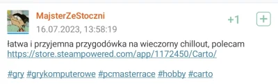 cerbera - @MajsterZeStoczni
@secs: starałem się pisać tak żebyś zrozumiał, sam idź po...