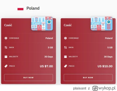 plaisant - #internet #operatorzykomorkowi czy jest w Polsce taniej dostępna eSim od j...