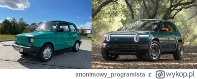 anonimowy_programista - Znajdź 3 różnice.

Fiat 126p vs. Rivian R3

#rivian #fiat #sa...