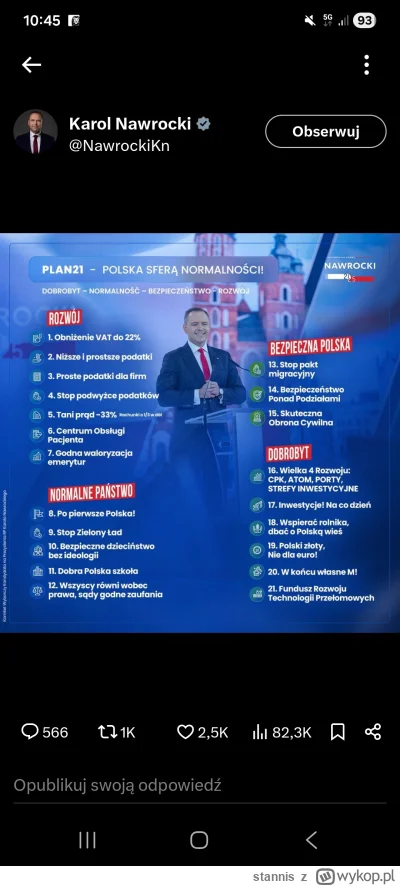 stannis - @Chris_Karczynski dajesz ziom, ile obietnic spelnil batyr, tak go bronisz w...