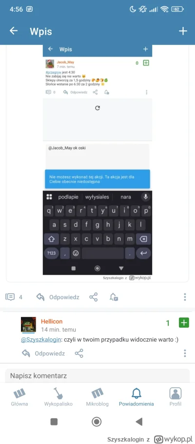 Szyszkalogin - #przegryw Hellicon leci na czarno ja nikomu nie ublizylem i złego nie ...