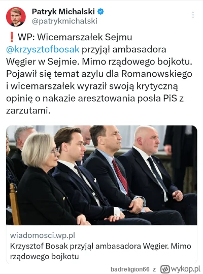 badreligion66 - #polityka Bosak chyba faktycznie nie pamięta jak jego poprzednia part...