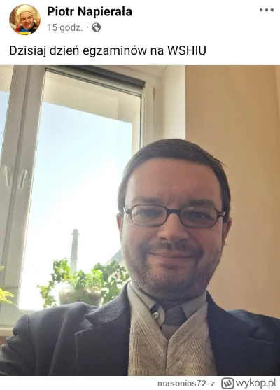 masonios72 - Wyobraźcie sobie zdawać egzamin u Napierały?
Student: dzień dobry
Napier...