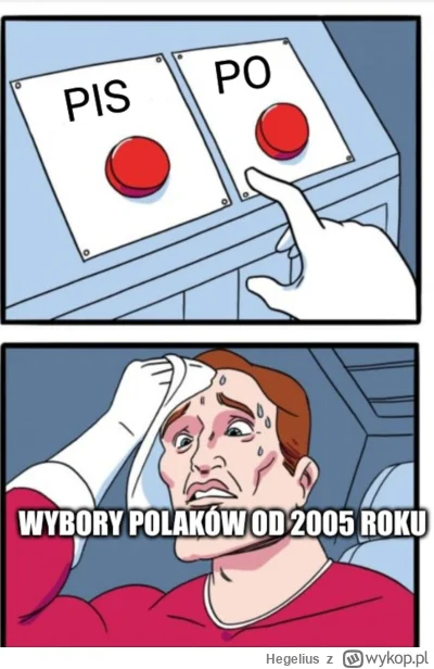 Hegelius - Odsunąć PIS od władzy,mniejsze zło i tak od 18lat. Kaczyński -Tusk.
#polit...