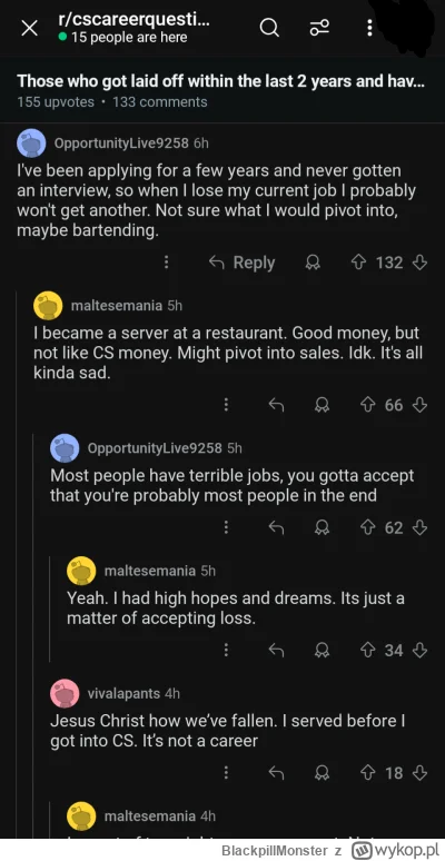 BlackpillMonster - #kryzysit zatacza coraz szersze kręgi... Ludzie poważnie rozważają...