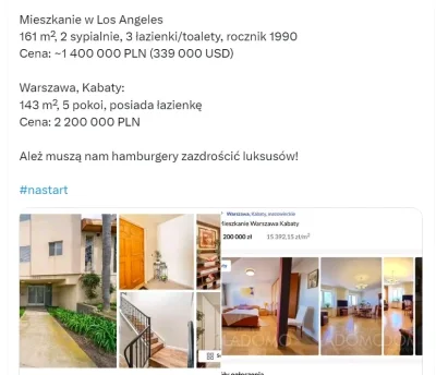 Xefirex - Takich czasów dożyliśmy, że mieszkanie w Los Angeles jest tańsze, niż na Ka...