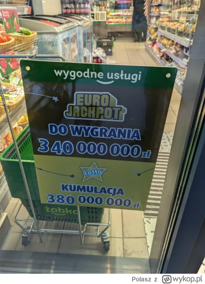 Polasz - Dziś do wygrania fortuna 
#lotto