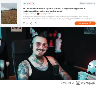 alverini - Widzowie, dzisiaj zrobimy sobie stream IRL, mam jedną sprawę do załatwieni...