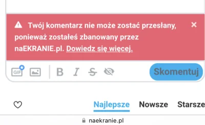 enterprize - I tak to jest na lewackich portalach tj. naekranie.pl, nie zgadzasz się ...