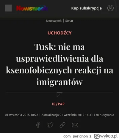 dom_perignon - Mądrość etapu czy typowy koniunkturalizm? 
Pytanie jest oczywiście ret...