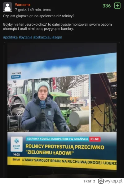 skar - Tak, jest głupsza grupa społeczna, wyk0pki pulsujące tamten wpis z autorem na ...