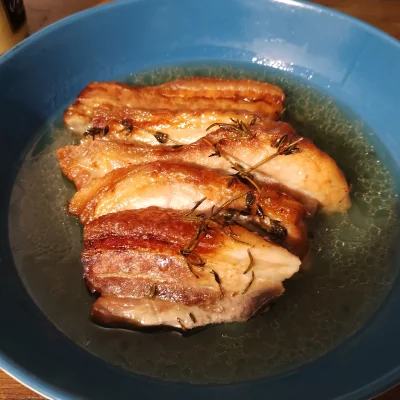 LeavemeInTheDark - 8 dzien na diecie #keto na kolacje swinia w sosie wlasnym, zaczale...
