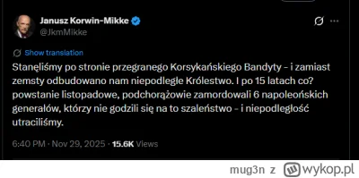 mug3n - Jak czytam moskalskie wysrywy Korwina na x to się nie dziwię, że ludkom puszc...