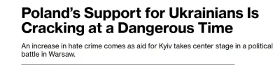 mike-johnston - Ale wstyd. Już nawet Bloomberg pisze o fali hejtu w Polsce przeciwko ...