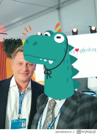 poroboszcz - Wraz z @m__b na zjeździe reptilian w Karpaczu (takie polskie Davos). Dys...