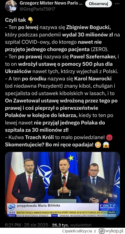 CipakKrulRzycia - #polityka #polska #ukraina #covid19
