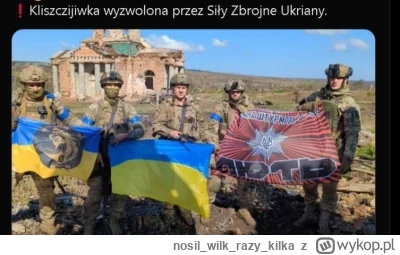 nosilwilkrazy_kilka - #ukraina jeszcze tylko muchosrańsk i uderzamy na krym