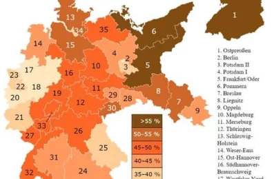 bylem_simpem - Poparcie dla NSDAP w 1933 roku