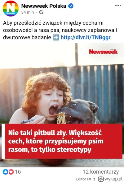 EditorTM - Tymczasem Newsweek kręci korbą i robi p0lkom i p0lakom wodę z mózgu.