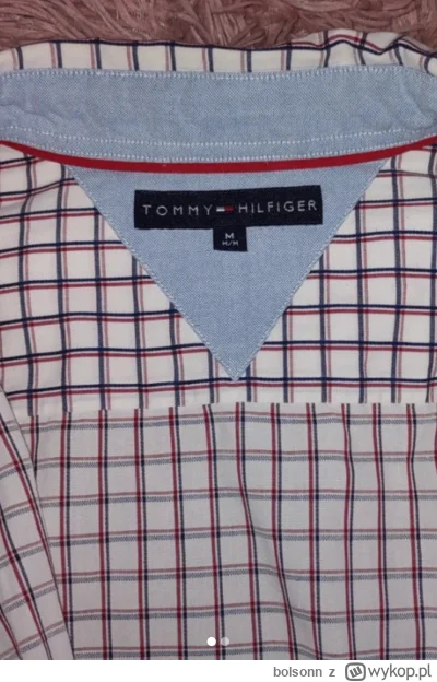 bolsonn - Czy #tommyhilfiger stosuje takie metki w koszulach tak jak na zdjęciu rozmi...