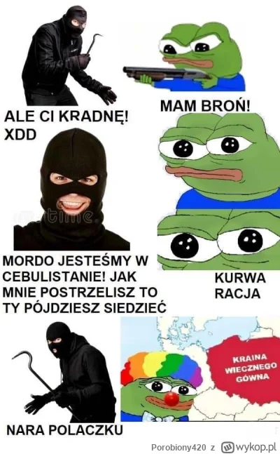 Porobiony420 - W polsce jak najbardziej. Ten kraj jest ogarnięty tolerancją na przemo...