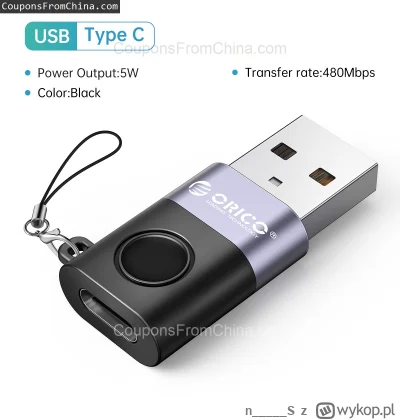 n____S - ❗ ORICO OTG Adapter Type-C USB C to USB3.0
〽️ Cena: $3.68 (dotąd najniższa w...