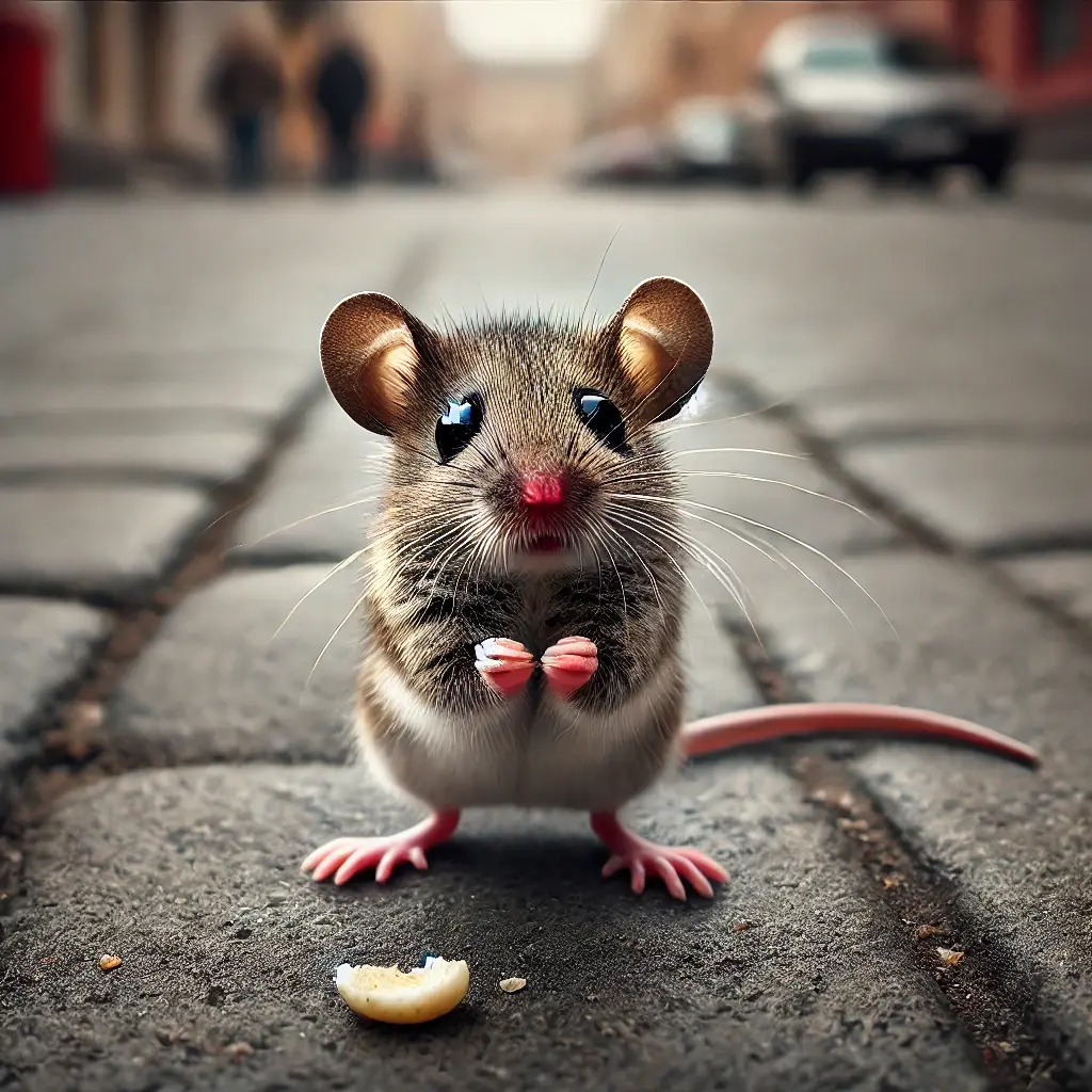 pawel1024 - Gdybyś dał myszy jedzenie, gdy żebrała na ulicy, nie musiałaby się włamyw...