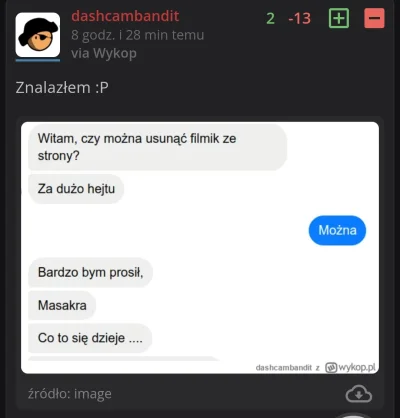 haison-delore - Zobaczcie jak winny się tłumaczy @dashcambandit ( ͡° ͜ʖ ͡°)

Kawałek ...