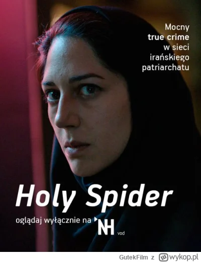 GutekFilm - Pokazywany premierowo na festiwalu w Cannes „Holy Spider” to najnowszy, o...