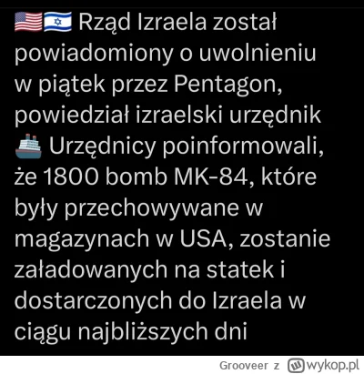 Grooveer - Dla Izraela jest b--ń. A dla Ukrainy też będzie?

#wojna #ukraina #rosja #...