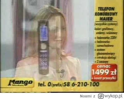 Noami - Norbi reklamuje telefon komórkowy ( ͡° ͜ʖ ͡°)

#gimbynieznajo #norbi #heheszk...