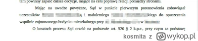 kosmita - @Glikol_Propylenowy: @kompek nakaz eksmisji mojej żony i syna. Na bazie zio...