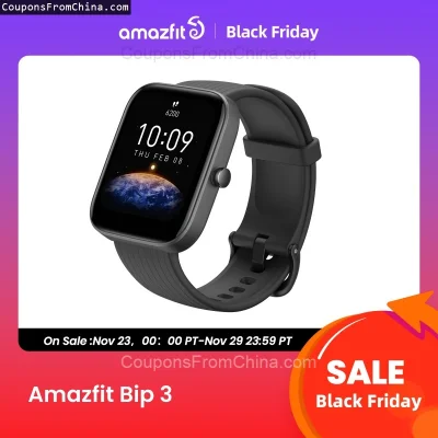 n____S - ❗ Amazfit Bip 3 Smart Watch
〽️ Cena: 41.18 USD (dotąd najniższa w historii: ...