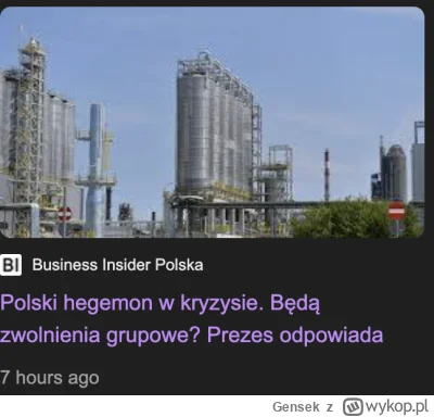 Gensek - @sforce: Pod spekulację. Jak ty sobie to wyobrażasz że Skarb Państwa który m...