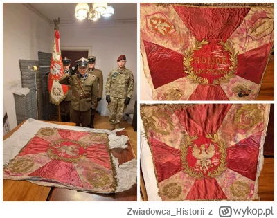 Zwiadowca_Historii - Zaginął w 39′ – sztandar 13 Pułku Piechoty z Pułtuska odnalezion...