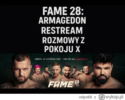 odyn88 - https://www.youtube.com/watch?v=Rh0mT77onXA

legalny lestlim pokoju X 

#fam...