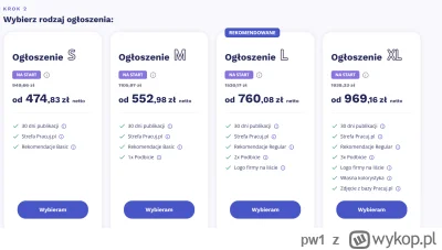 pw1 - #pracujpl #praca
P------o ich na tym pracuj.pl? 500 zł za ogłoszenie? XD